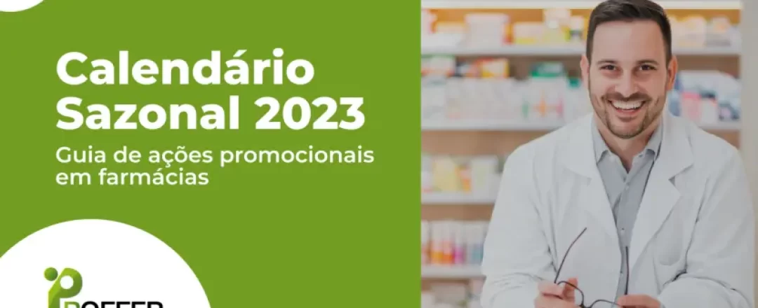 Calendário Sazonal para farmácias 2023